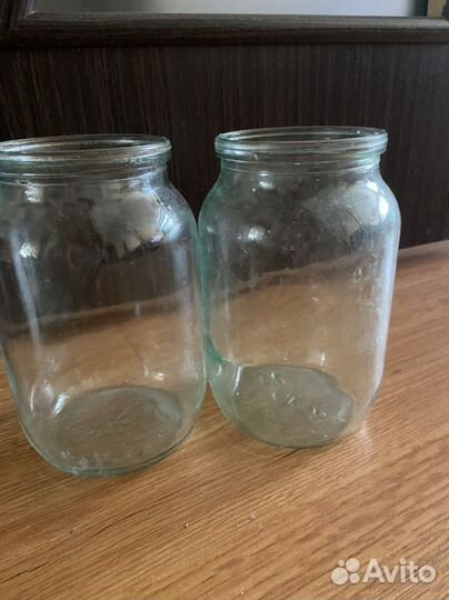 Банка стеклянная 0,5л, 0,7л,1л, 3 л