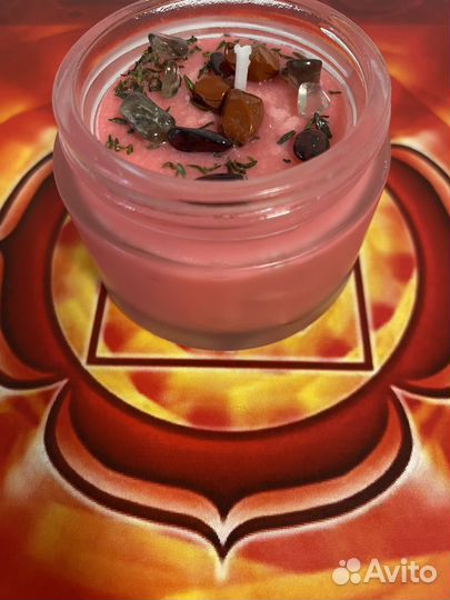 Контактная чакровая свеча Муладхара