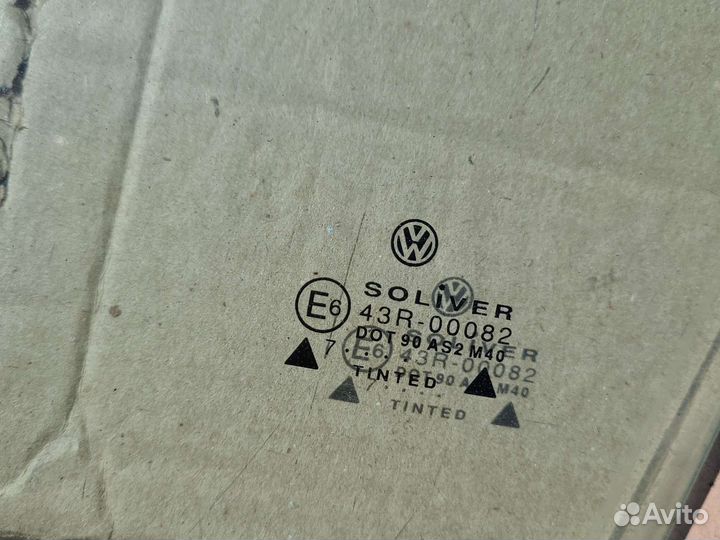 Стекло боковое Volkswagen Passat B5 1995-2005г