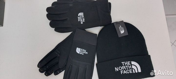 Комплект шапка и перчатки The North Face 1299