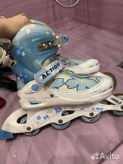 Роликовые коньки р.38-41