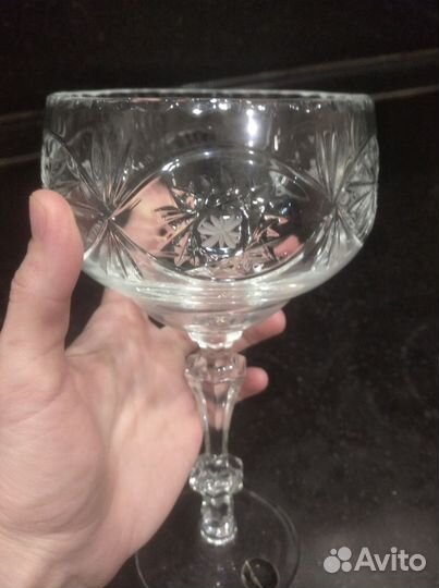 Креманки хрустальные