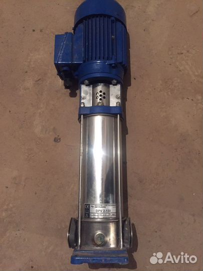 Водяной насос центробежный многоступенчатый