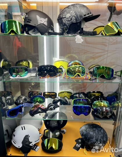 Маска горнолыжная разные