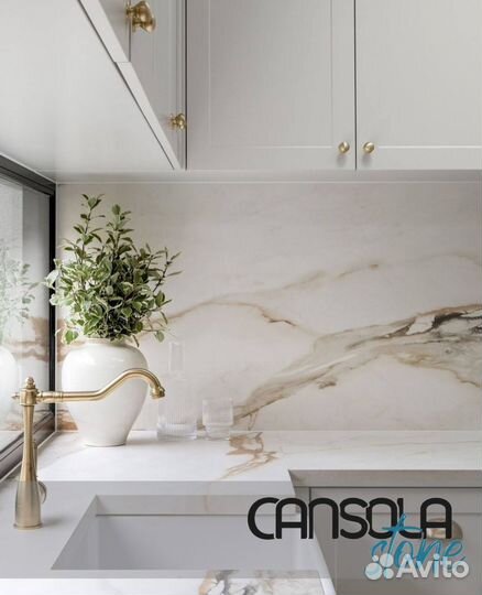 Столешница для кухни из искусственного камня