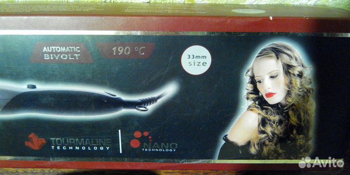 Щипцы GA MA Ceramic nano Tourmaline F21.33TO