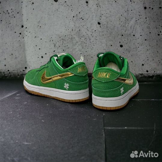 Nike Dunk Low SB 'St. Patrick’s Day детские