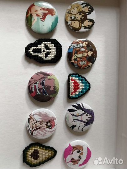 Аниме (и не только) значки