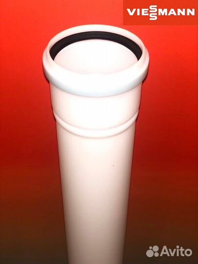 Дымоход L1950, D80 из полипропилена