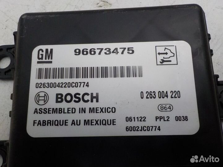 Блок управления парктрониками Opel Antara 2007