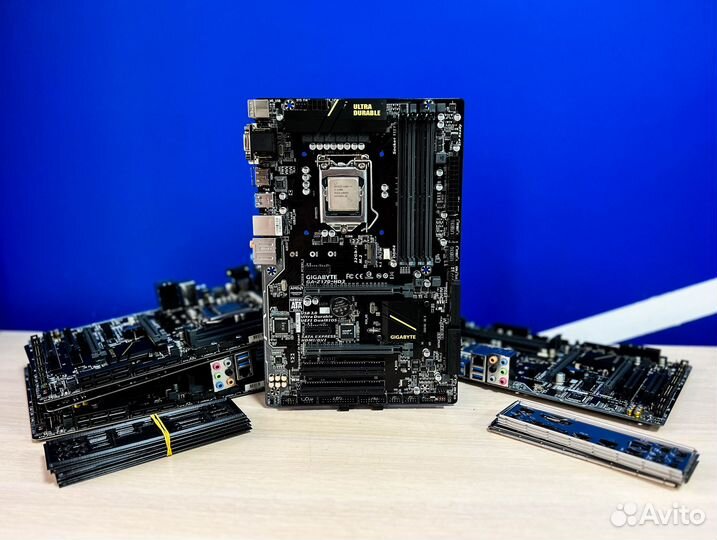 Комплект i7-6700K + Gigabyte GA-Z170-HD3