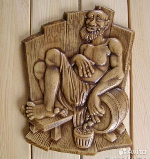 Панно для бани дерево бук