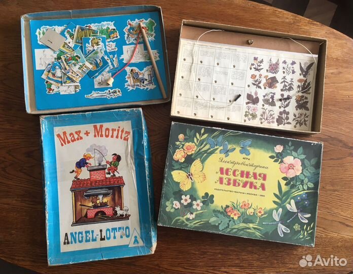 Настольные игры для детей СССР