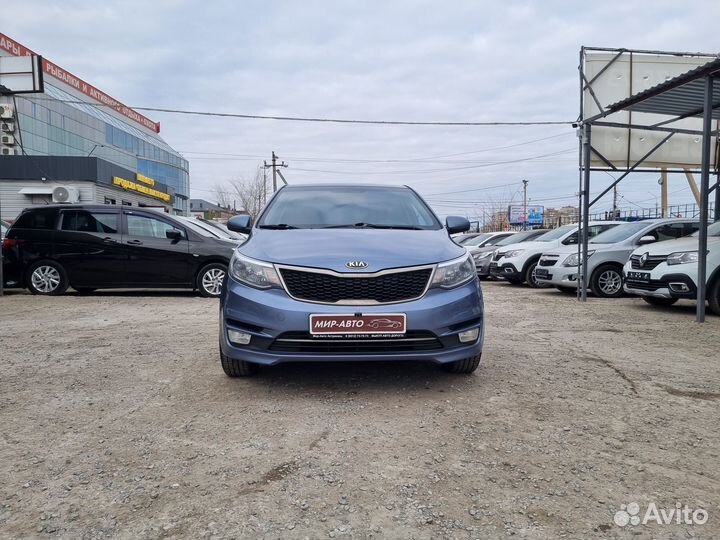 Kia Rio 1.6 МТ, 2015, 111 924 км