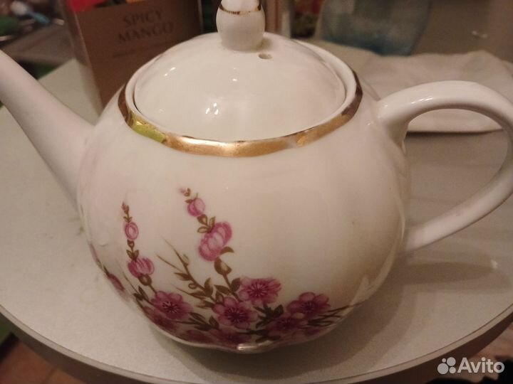 Чайник заварочный фарфоровый СССР