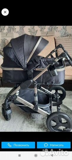 Коляска 2 в 1 новая