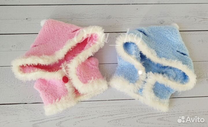 Вязаная игрушка Мишка Тедди