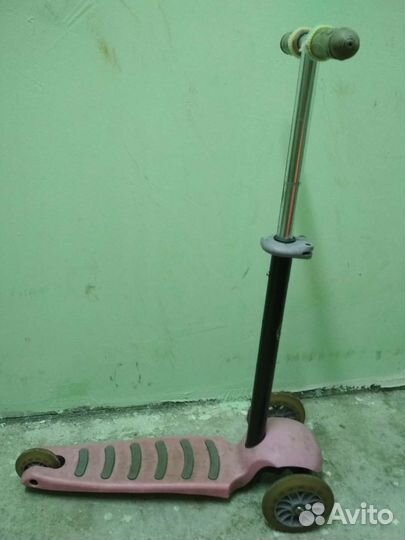 Самокат детский трехколесный бу