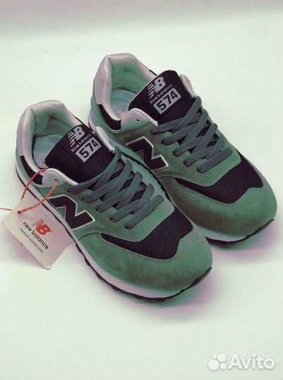 Мужские кроссовки New Balance, серого цвета, 41-46