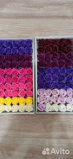 Мыльные розы 50 шт