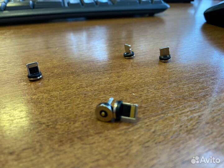 Магнитный наконечник для кабеля зарядки айфона