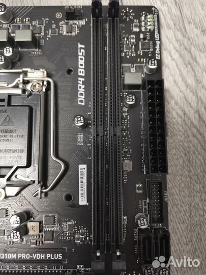 Новая Материнская плата MSI H310M PRO-VDH plus