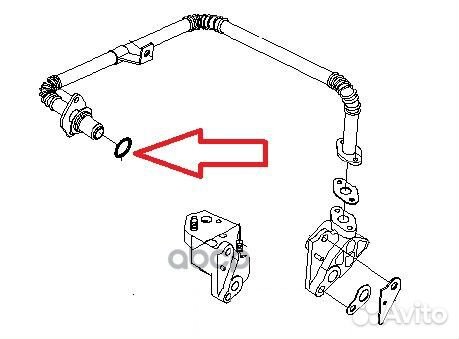 Кольцо уплотнительное Chevrolet Matiz II/Spark