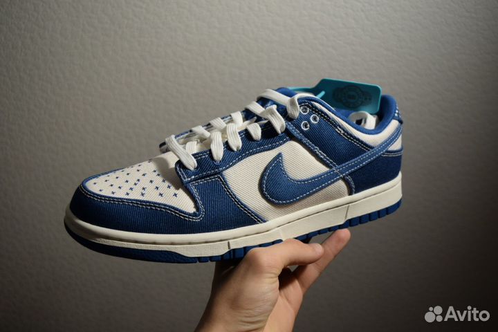 Кроссовки Nike dunk low Industrial Blue