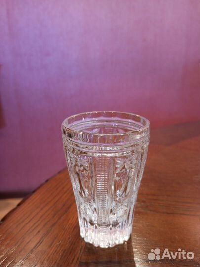 Хрустальные большие стаканы СССР