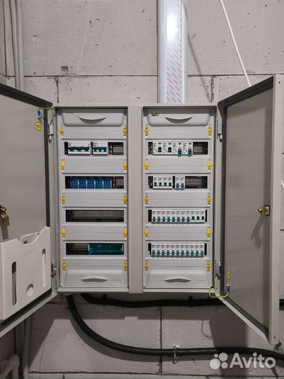 Электромонтаж, видеонаблюдение