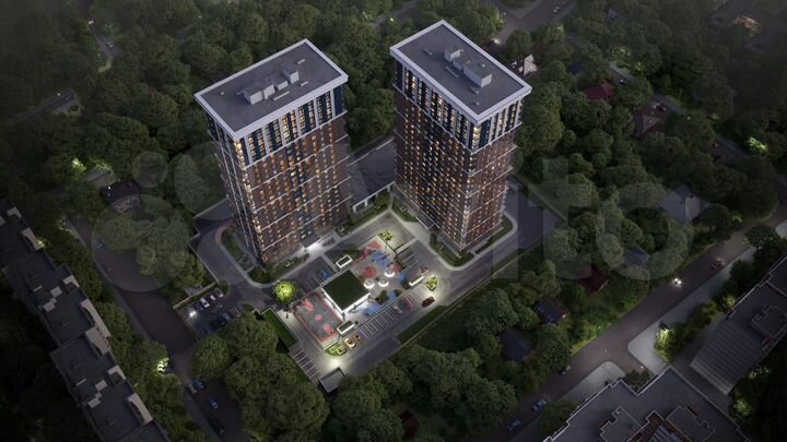 3-к. квартира, 96,4 м², 22/25 эт.