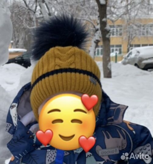 Шапка детская зимняя