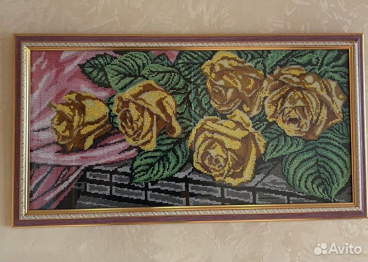 Картины вышитые бисером
