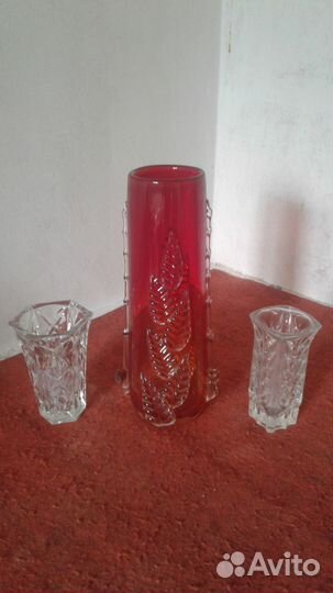 Вазы для цветов (стеклянные)