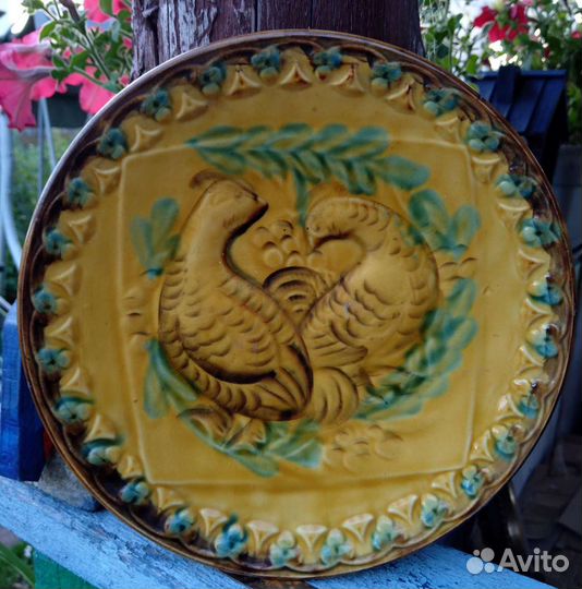 Настенные декоративные тарелки времён СССР