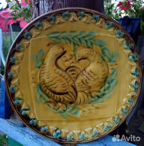 Настенные декоративные тарелки времён СССР