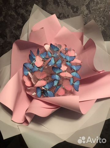 Букет из бабочек