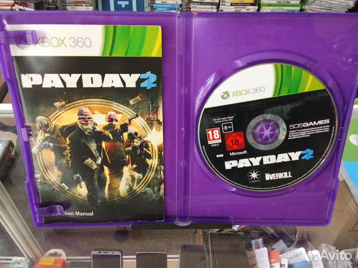Диск Payday 2 Xbox 360