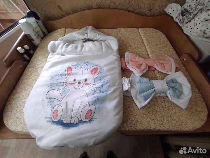 Конверт на выписку для новорожденного