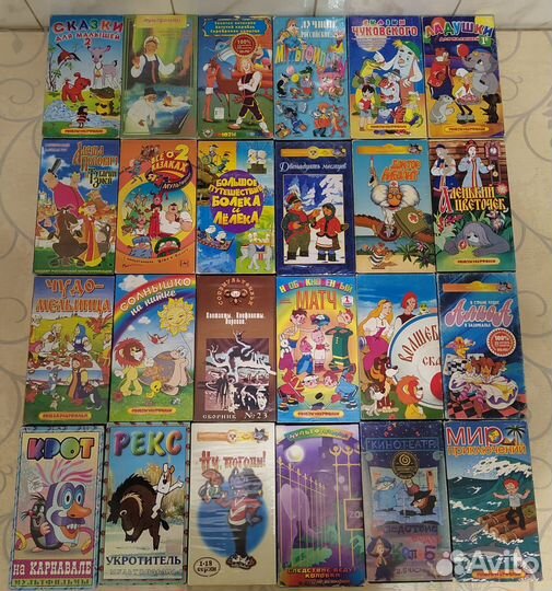 Мультики советские / видеокассеты / VHS