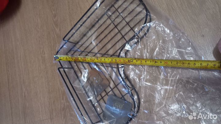 Новая угловая полка для ванной кухни нерж.сталь