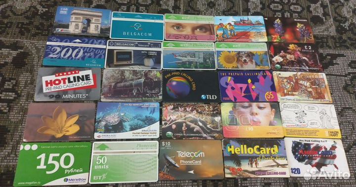 Коллекция таксофонных карточек