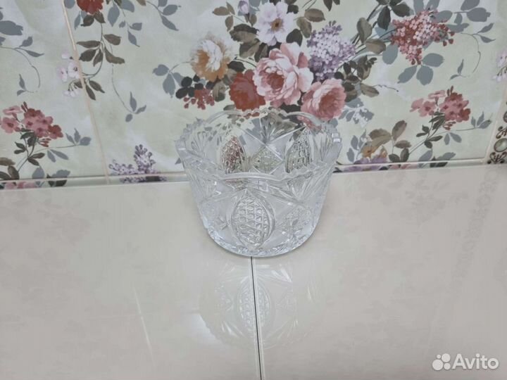 Ваза хрустальная СССР