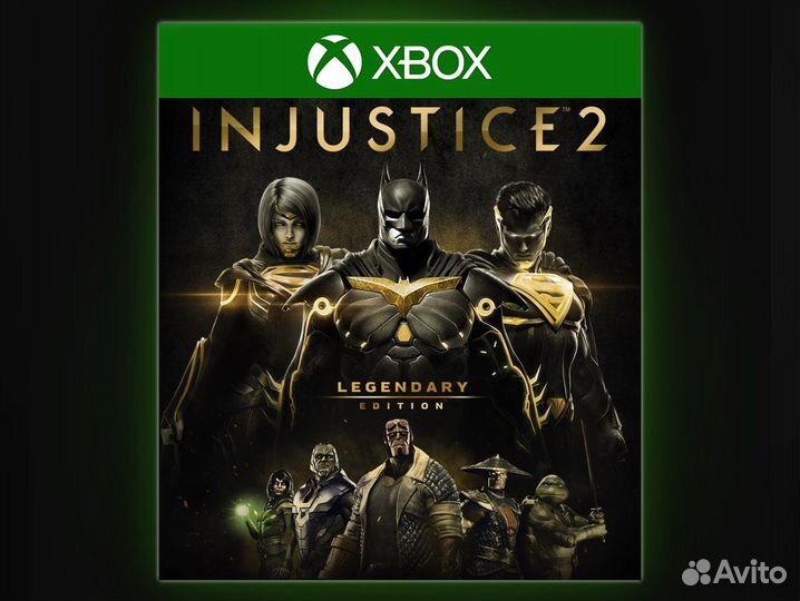 Injustice 2 (со всеми бойцами) игры Xbox