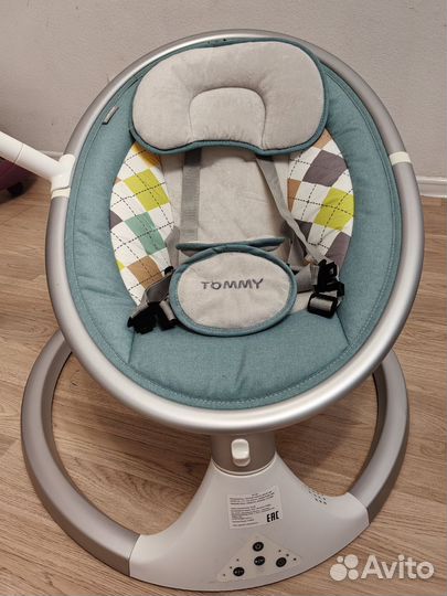 Детские электронные качели tommy