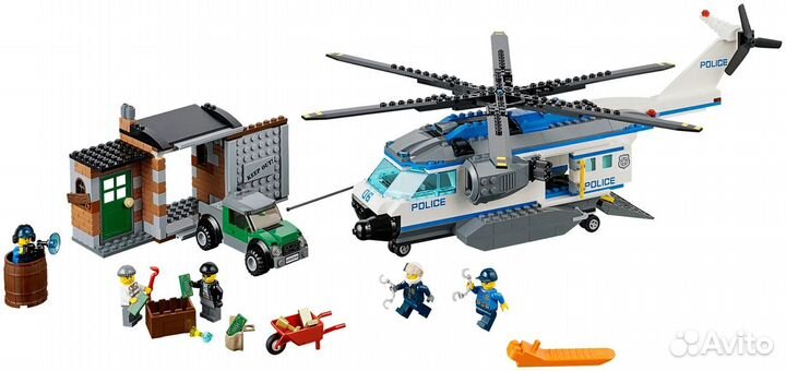 Конструктор Лего Lego City 66492 Полиция 3в1