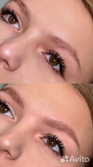 Коррекция и окрашивание бровей