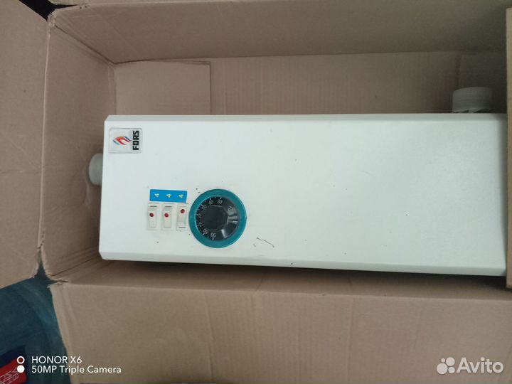 Электрокотел для отопления fors