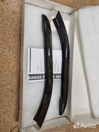 Деревянные накладки на тоннель Range Rover Sport