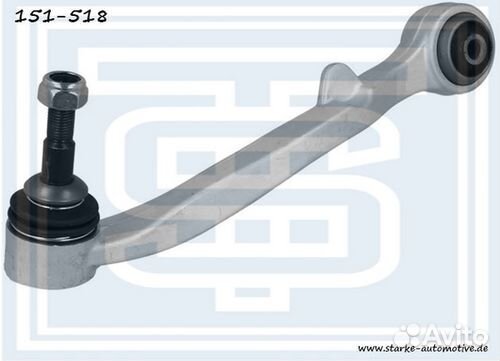 Рычаг передней подвески левый, задний б/у BMW E65